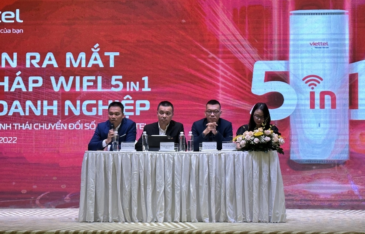 Ngày 20/12, Viettel Telecom đã ra mắt giải pháp WiFi 5in1 tích hợp công nghệ WiFi6 với tốc độ cao tới 1Gbps.