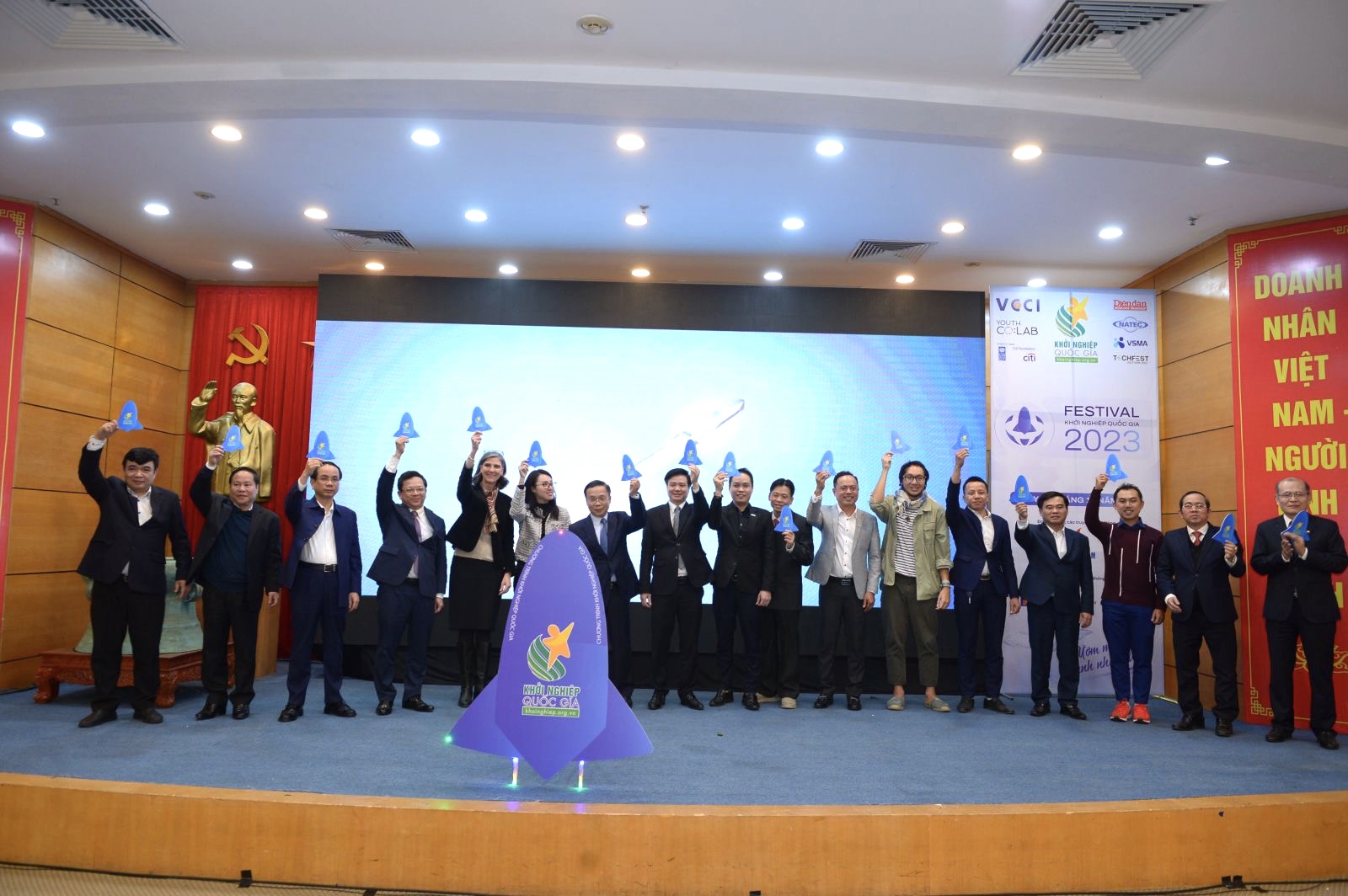 Ph&aacute;t động Chương tr&igrave;nh Khởi nghiệp quốc gia 2023.