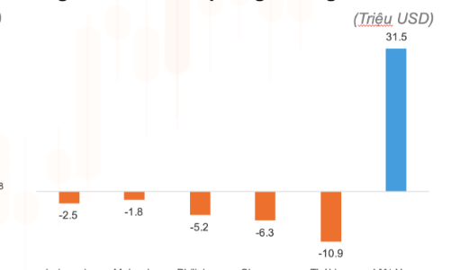 Vốn ETF rút ròng toàn Đông Nam Á, riêng Việt Nam vẫn vào mạnh 31,5 triệu USD