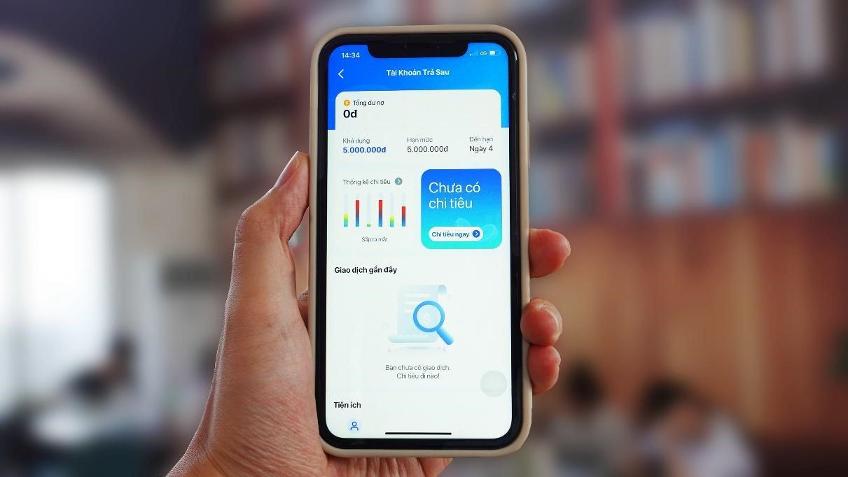Với hạn mức tối đa đến 5 triệu đồng, c&oacute; thể d&ugrave;ng T&agrave;i khoản trả sau thanh to&aacute;n c&aacute;c tiện &iacute;ch tr&ecirc;n ZaloPay.