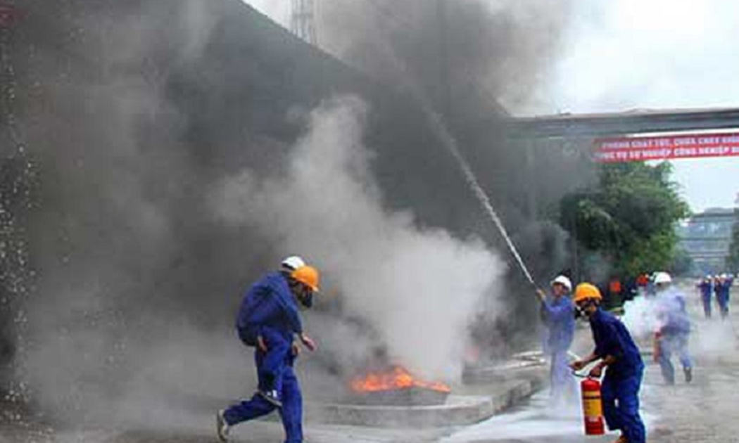 Khoảng 35-40% địa phương thực hiện diễn tập ứng phó sự cố hóa chất.