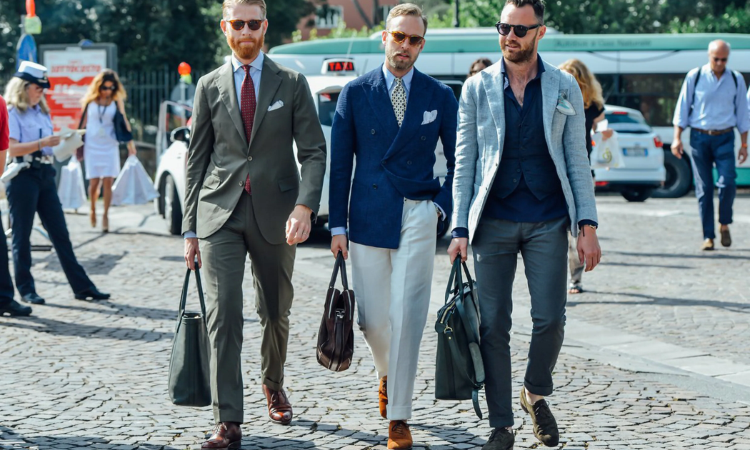 Pitti Uomo là sự kiện thời trang dành cho nam giới diễn ra thường niên tại Ý. Ảnh: Vogue