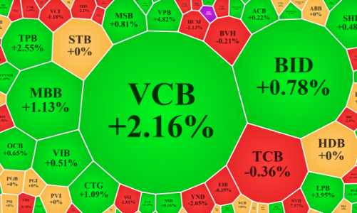 Đẩy giá cổ phiếu ngân hàng, tranh thủ xả khắp thị trường