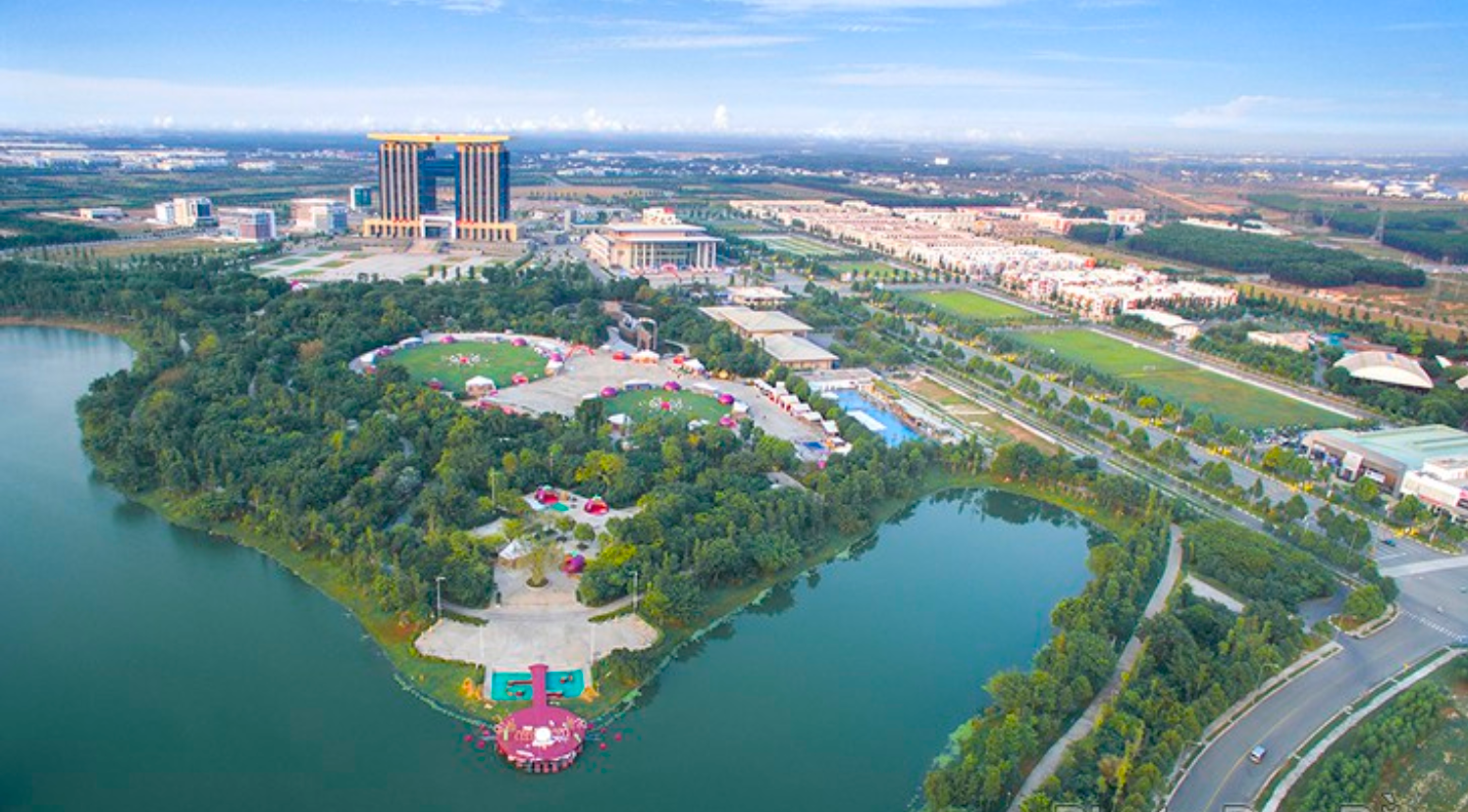 Trung tâm hành chính mới của tỉnh Bình Dương.