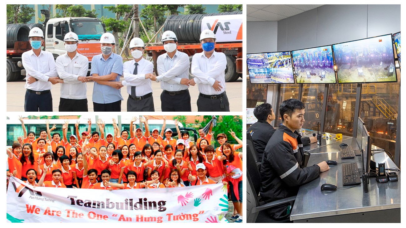 Nhiệt huyết, đồng “Tâm thép” cùng sự quan tâm của Ban lãnh đạo VAS Group tạo nên một tập thể mang nội lực vững vàng.
