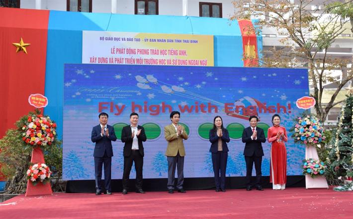 Bộ Giáo dục Đào tạo phát động phong trào học tiếng Anh trong các trường phổ thông. Ảnh: Bộ Giáo dục và Đào tạo.