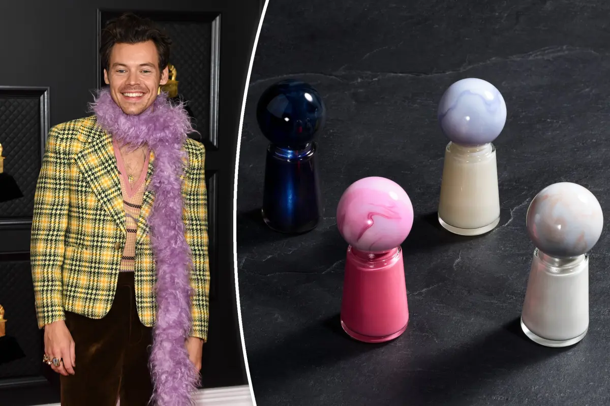Một số ngôi sao nam cũng tung ra sản phẩm của riêng mình, ví dụ như Harry Styles với thương hiệu Pleasing và sản phẩm đầu tiên là sơn móng tay.