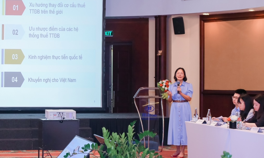 Bà Đinh Thị Quỳnh Vân, Tổng giám đốc Công ty Kiểm toán và Tư vấn PwC Việt Nam.