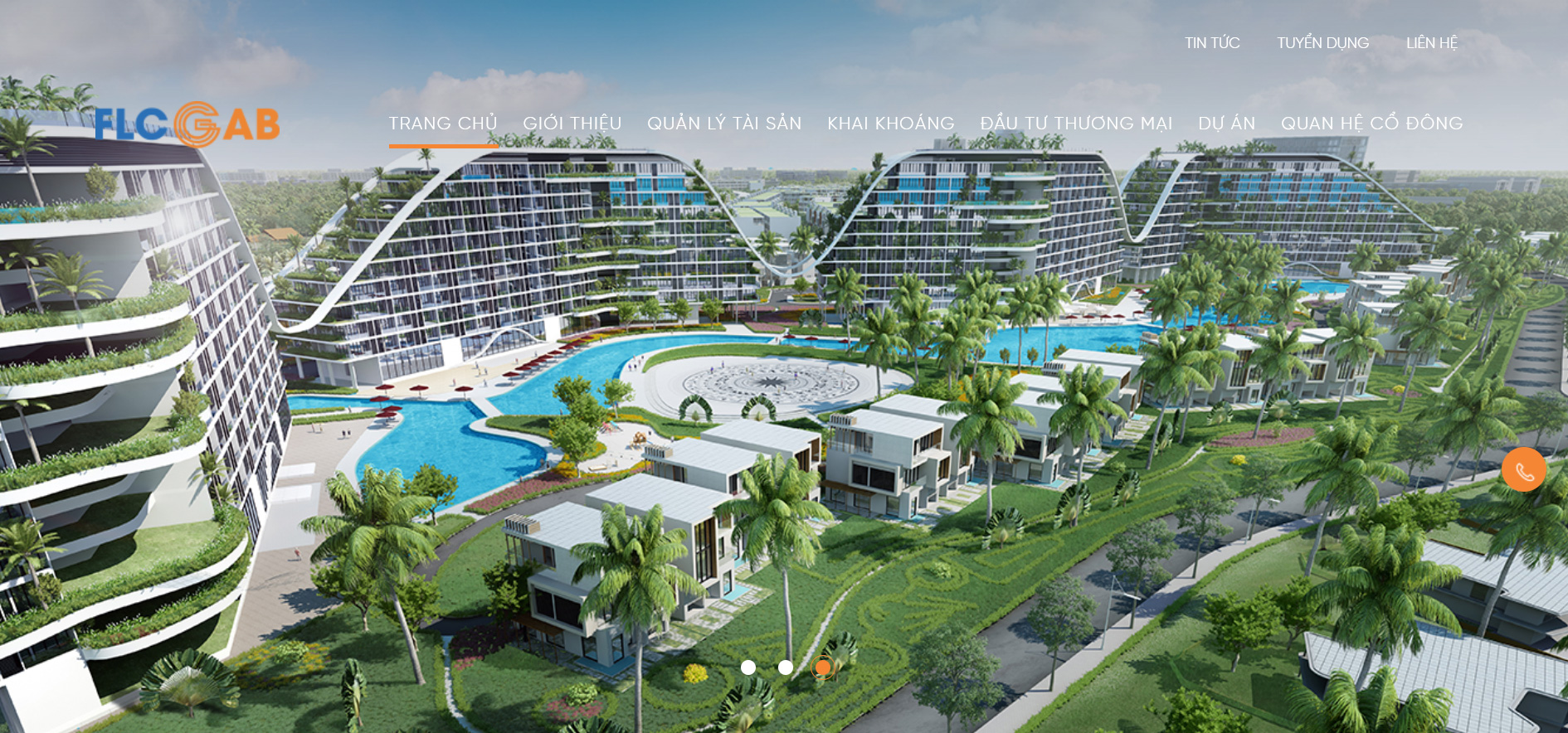 Trang web của công ty.