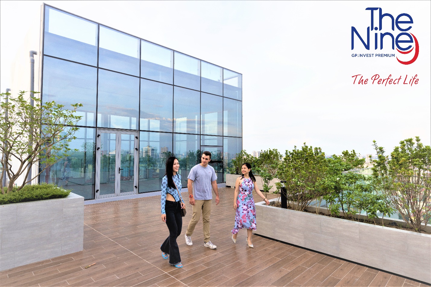 Sân vườn tầng 31, Dự án The Nine.