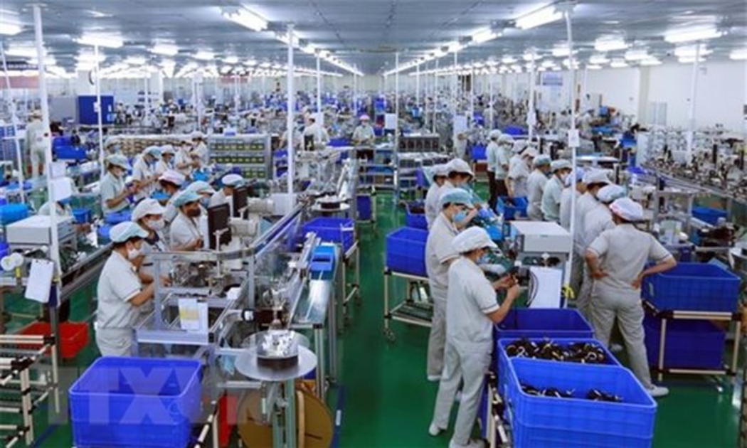 Năm 2022 giá trị tăng thêm của ngành công nghiệp chế biến, chế tạo là 8,10%