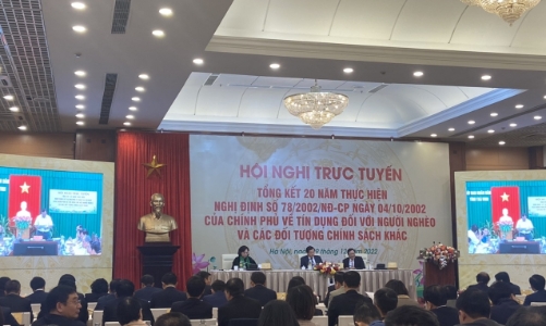 Hành trình 20 năm dẫn vốn chính sách xoá nghèo