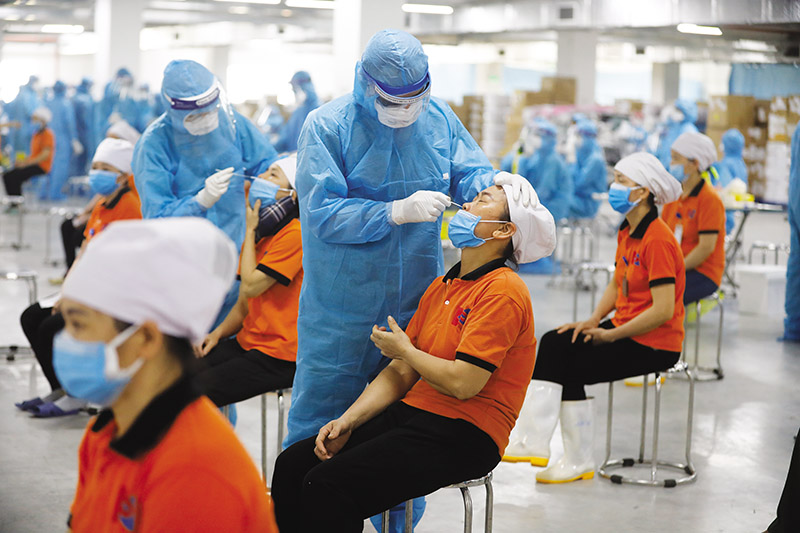 Năm 2022, Kiểm toán nhà nước phối hợp chặt chẽ với Thanh tra Chính phủ trong quá trình kiểm toán, kịp thời chuyển danh sách các đơn vị, địa phương mượn, mua kit test có dấu hiệu bất thường...