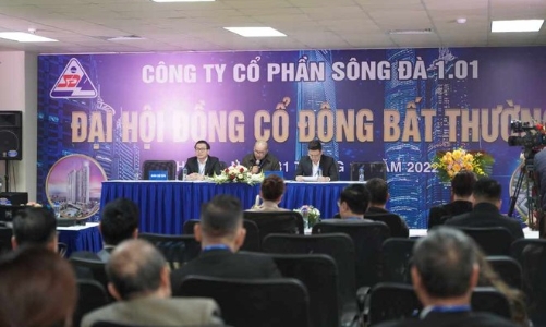 Cổ phiếu tăng gấp 4 lần, Sông Đà 1.01 chính thức đổi chủ