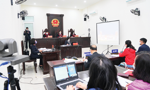 Chuyển đổi số hoạt động tố tụng với tòa án điện tử