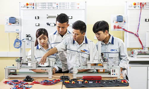 Doanh nghiệp chung sức nâng chất nguồn nhân lực