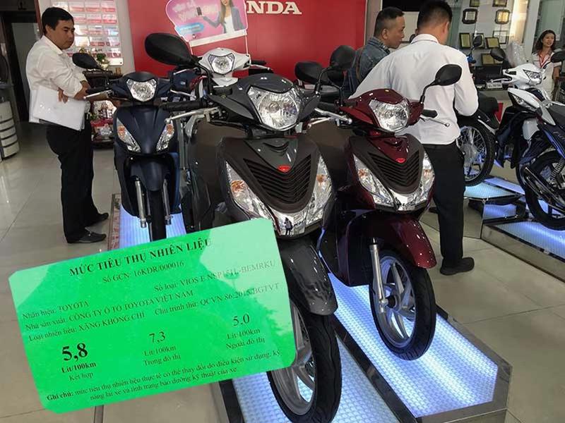 Mức tiêu thụ năng lượng công khai của xe điện không được nhỏ hơn 4% so với kết quả đo trong báo cáo tiêu thụ năng lượng.