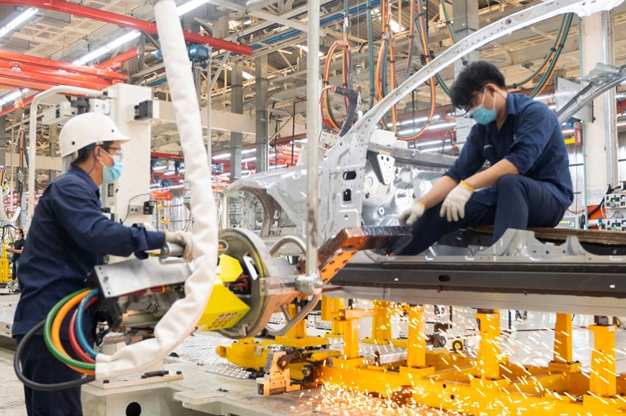 Sản xuất công nghiệp trong quý 1/2023 tiếp tục gặp khó khăn.