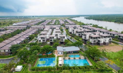 Waterpoint, khu đô thị tích hợp quy mô nhất của Nam Long đang triển khai đúng tiến độ