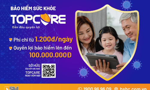 Topcare -  “Tỷ lệ vàng” về chi trả bồi thường cho hợp đồng bảo hiểm sức khỏe