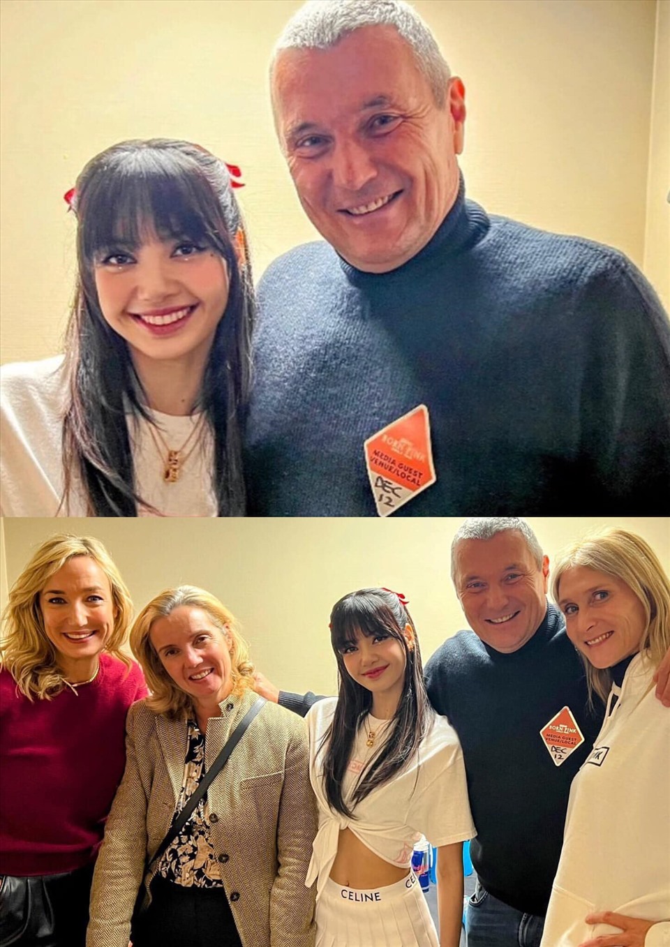 CEO thương hiệu trang sức, đồng hồ cao cấp Bvlgari đ&atilde; c&ugrave;ng gia đ&igrave;nh đến buổi h&ograve;a nhạc để ủng hộ ca sỹ Lisa của nh&oacute;m Blackpink.&nbsp;