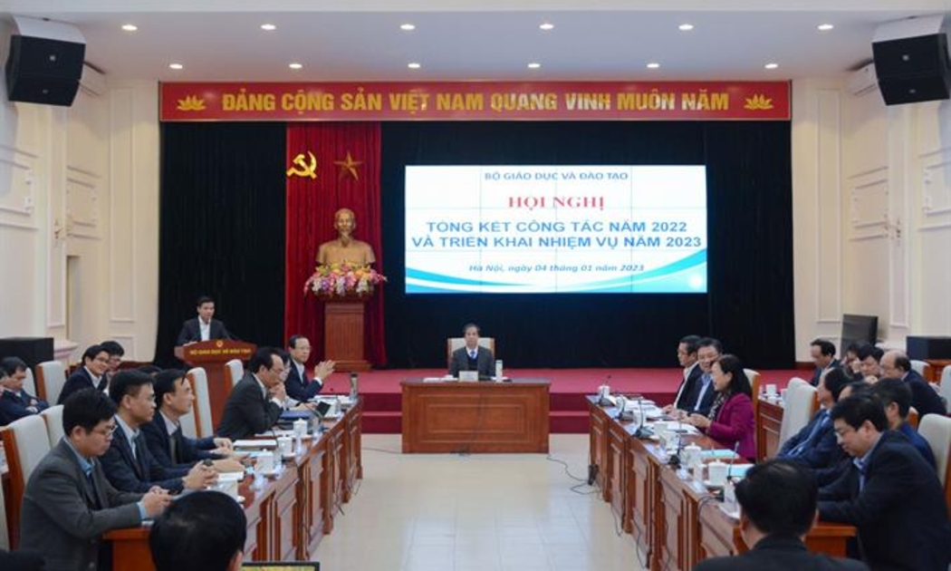 Quang cảnh hội nghị. Ảnh: Bộ Giáo dục và Đào tạo.