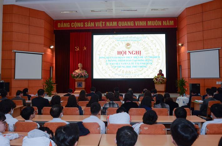 Quang cảnh hội nghị.Ảnh: Bộ Giáo dục Đào tạo.