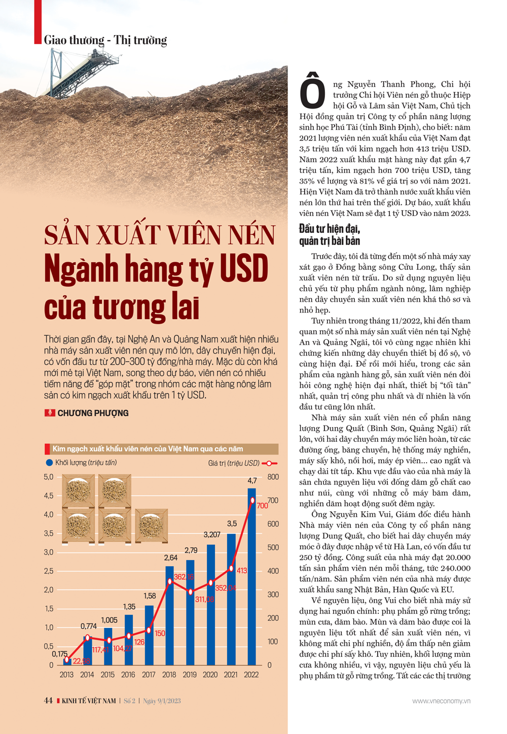 Sản xuất viên nén: Ngành hàng tỷ USD của tương lai - Ảnh 2