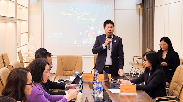 Ban tổ chức thông tin về chương trình Tuần lễ giao lưu văn hóa, ẩm thực và xúc tiến thương mại” 