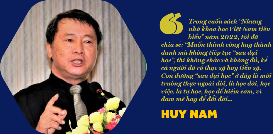 Tản mạn “học ở trường đời” cùng nhà khoa học Huy Nam   - Ảnh 5