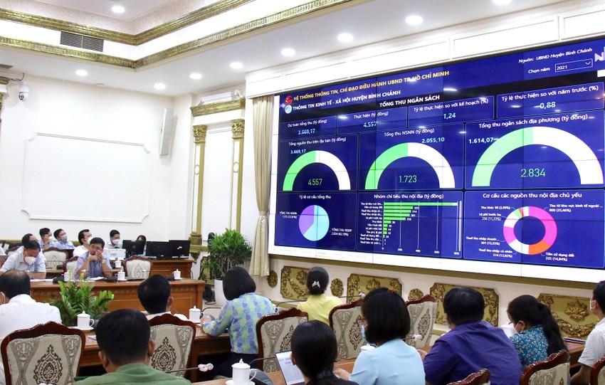 TP.HCM ra mắt Hệ thống thông tin kinh tế xã hội và phản ánh, kiến nghị của người dân.