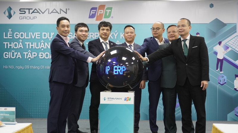 Stavian Group announces Go-live of SAP ERP Project and cooperation with FPT