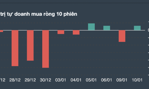 Tự doanh giải ngân mua ròng, tập trung gom toàn cổ phiếu nhóm VN30