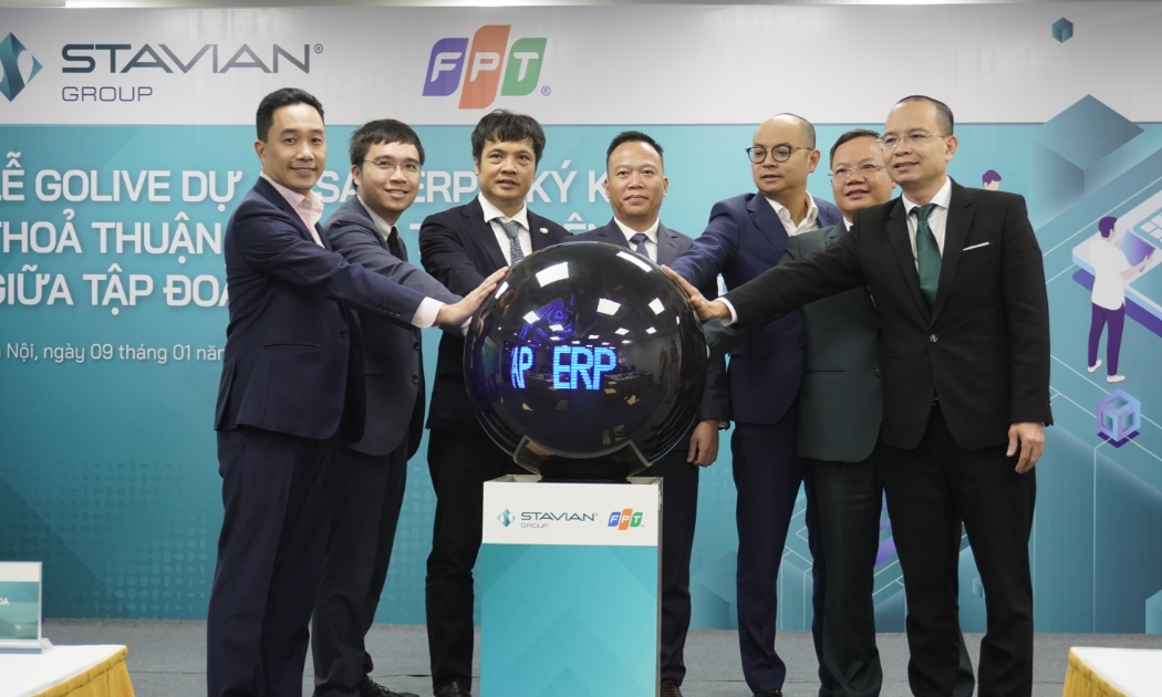 Tập đoàn Stavian chính thức vận hành Dự án SAP ERP.