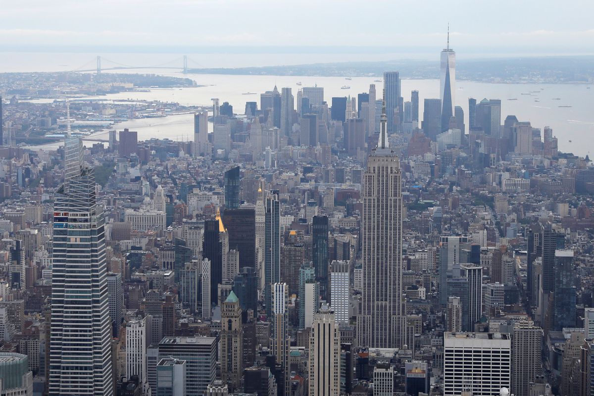 Khu Manhattan của thành phố New York, Mỹ - Ảnh: Reuters.