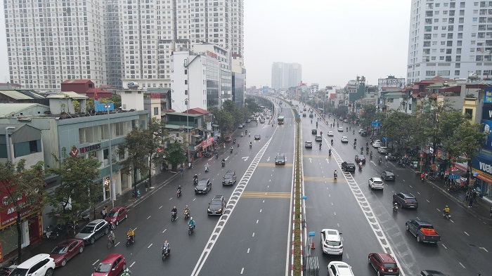 To&agrave;n bộ tuyến v&agrave;nh đai 2 H&agrave; Nội theo quy hoạch c&oacute; chiều d&agrave;i hơn 43km.