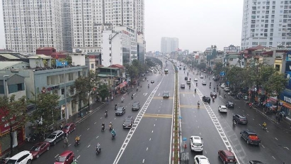 $426mln elevated ring road in Hanoi opens to traffic