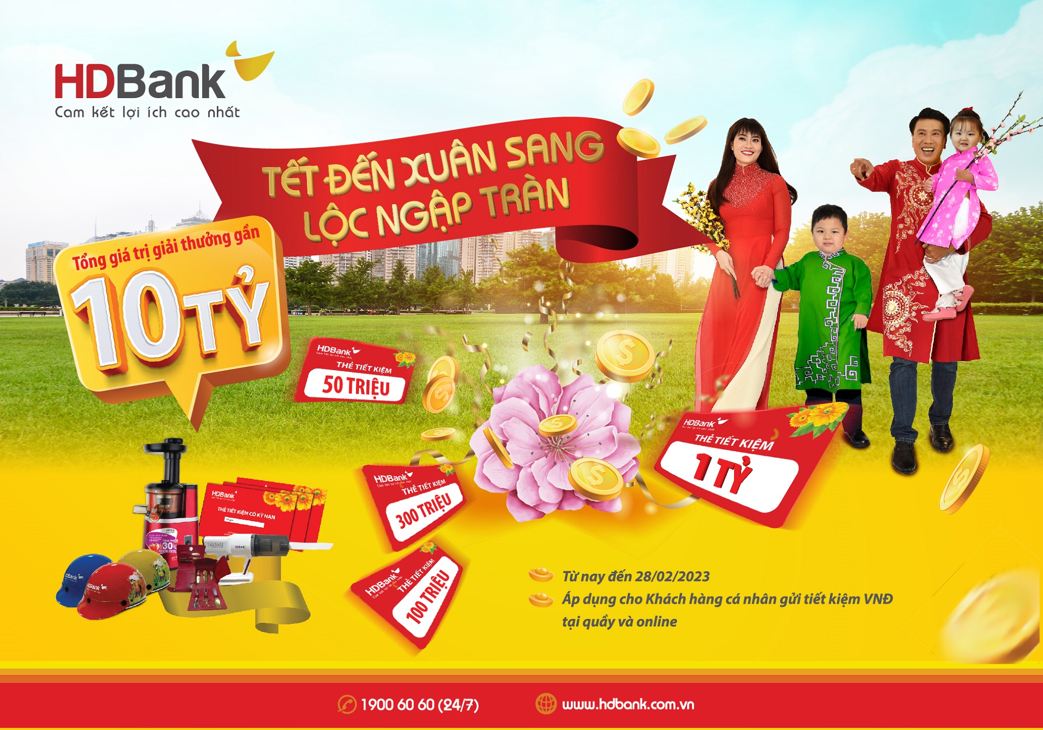 HDBank đã khởi động chương trình “tìm tỷ phú” đầu tiên của năm 2023.