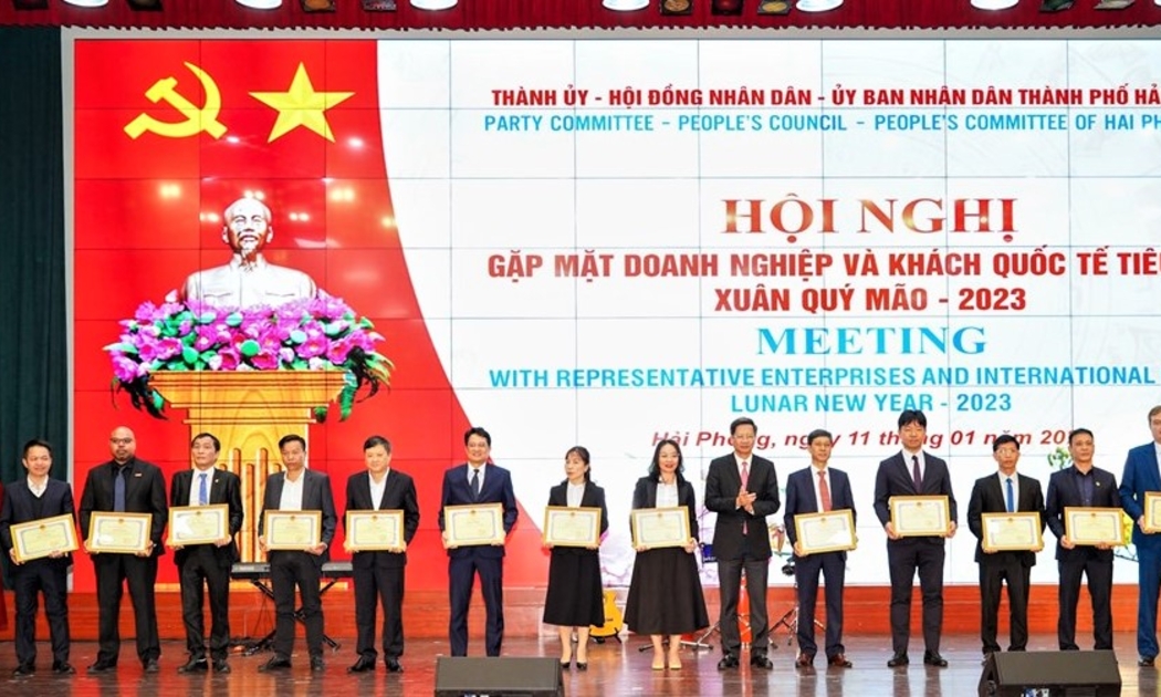Hội nghị gặp mặt doanh nghiệp và khách quốc tế tiêu biểu Hải Phòng 2022