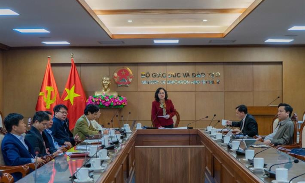 Quang cảnh hội nghị. Ảnh: Bộ Giáo dục và Đào tạo.