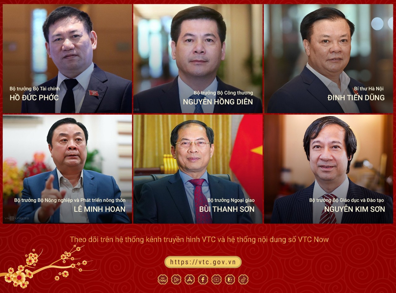 Nhiều bộ trưởng sẽ xuất hiện trên truyền hình để gửi thông điệp trong ngày đầu năm mới
