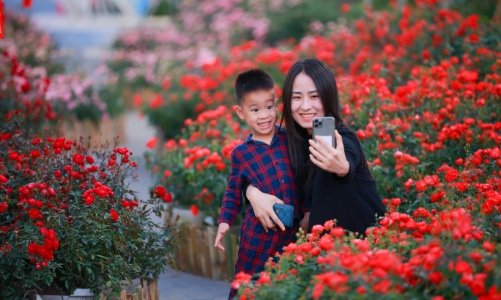 Giới trẻ thủ đô đón Tết mới tại Home Hanoi Xuan 2023