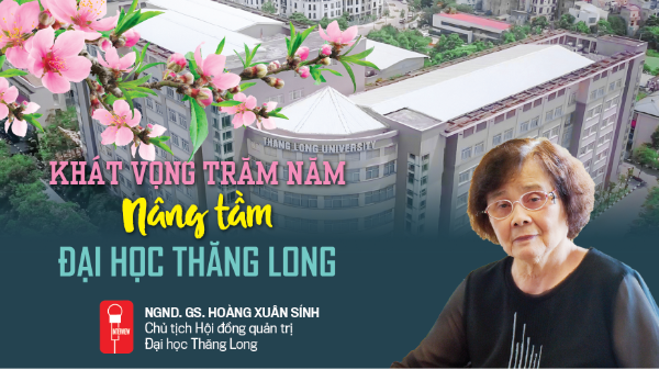 Khát vọng trăm năm nâng tầm Đại học Thăng Long