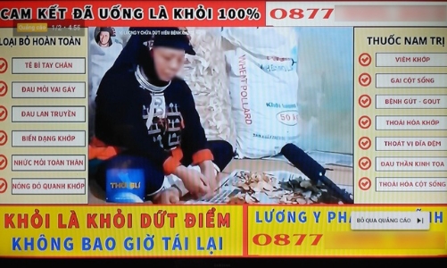 Đề nghị xử lí mạnh tay các mạng xã hội quảng cáo thổi phồng công dụng sản phẩm 