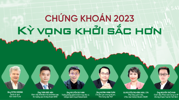 Chứng khoán 2023:Kỳ vọng khởi sắc hơn