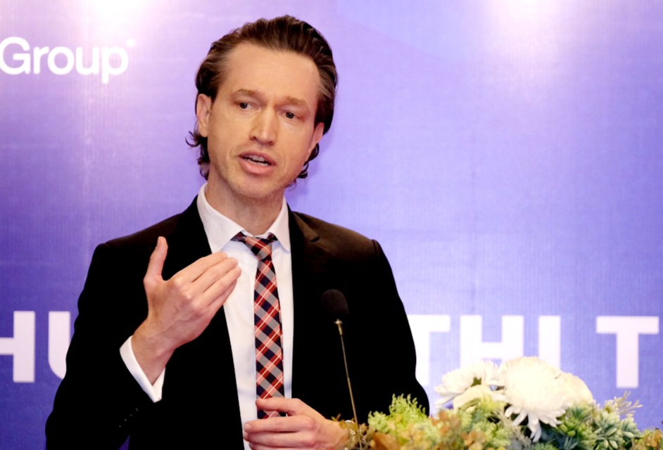 Ông Andree Mangels, Tổng Giám đốc ManpowerGroup Việt Nam.  