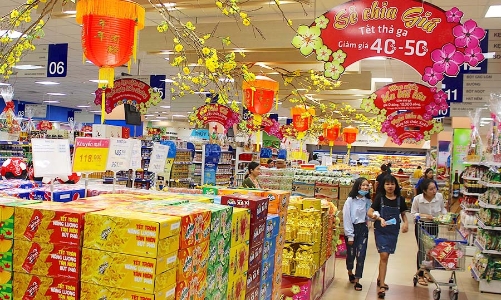 Nhu cầu mua sắm Tết Nguyên đán cao đã đẩy CPI tháng 1 tăng 0,52%