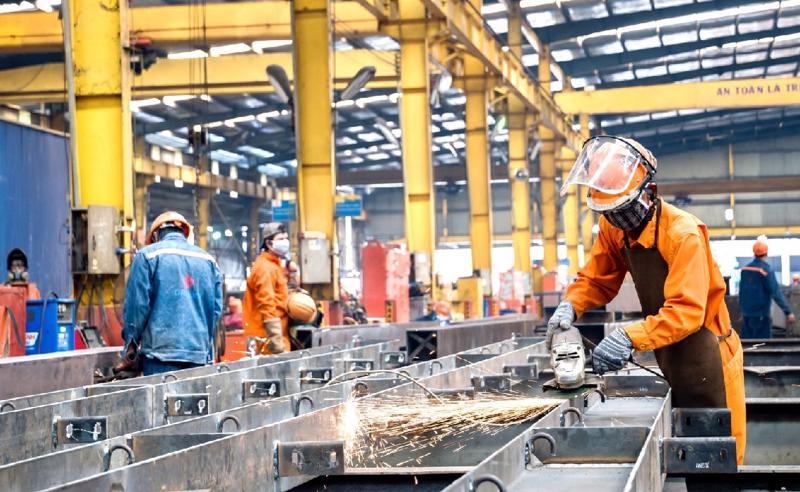 Industrial production index down in January