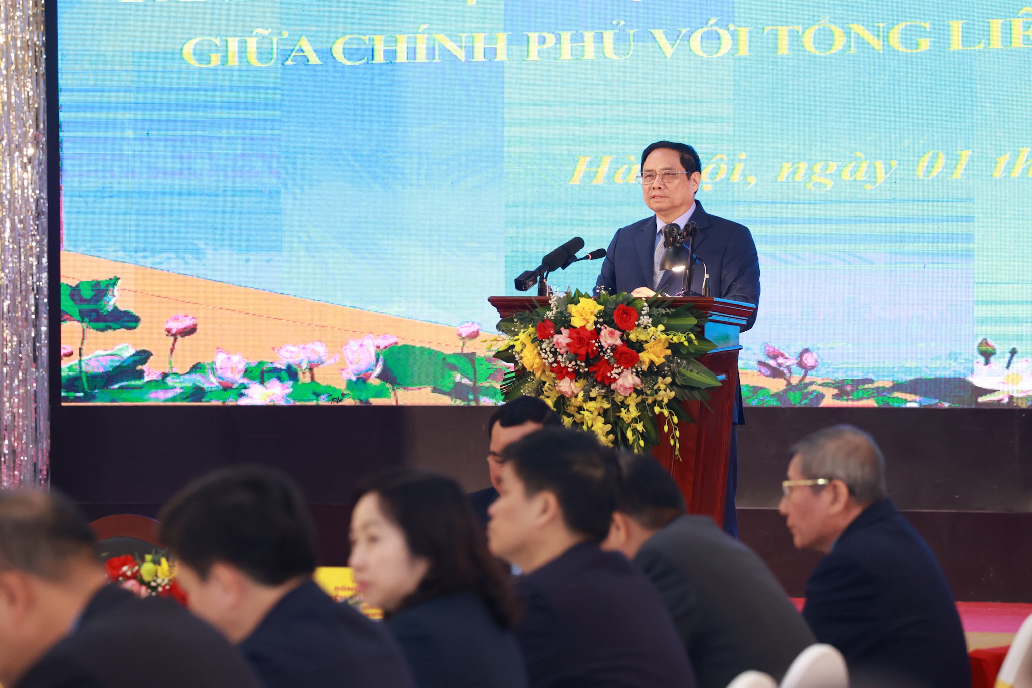 To&agrave;n cảnh hội nghị. Ảnh - Hải Nguyễn.