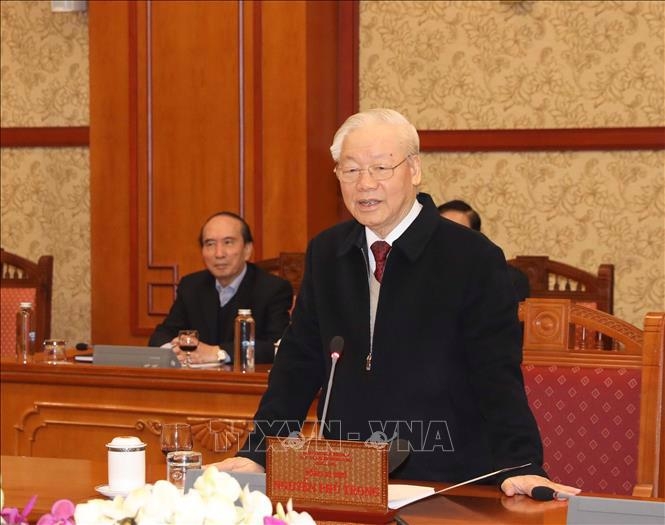 Party leader orders prompt implementation of 2023 tasks after Tet